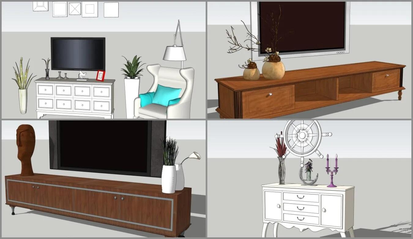 Combo TV-Sideboard