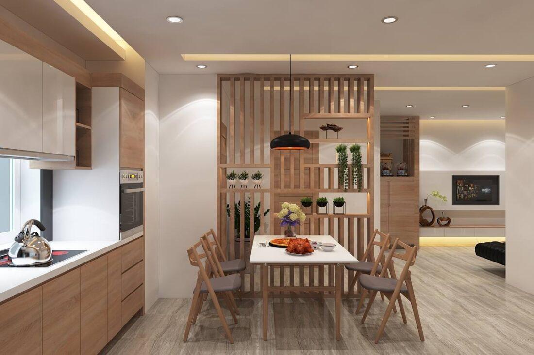 Interior Kitchen – Livingroom 250 Scene