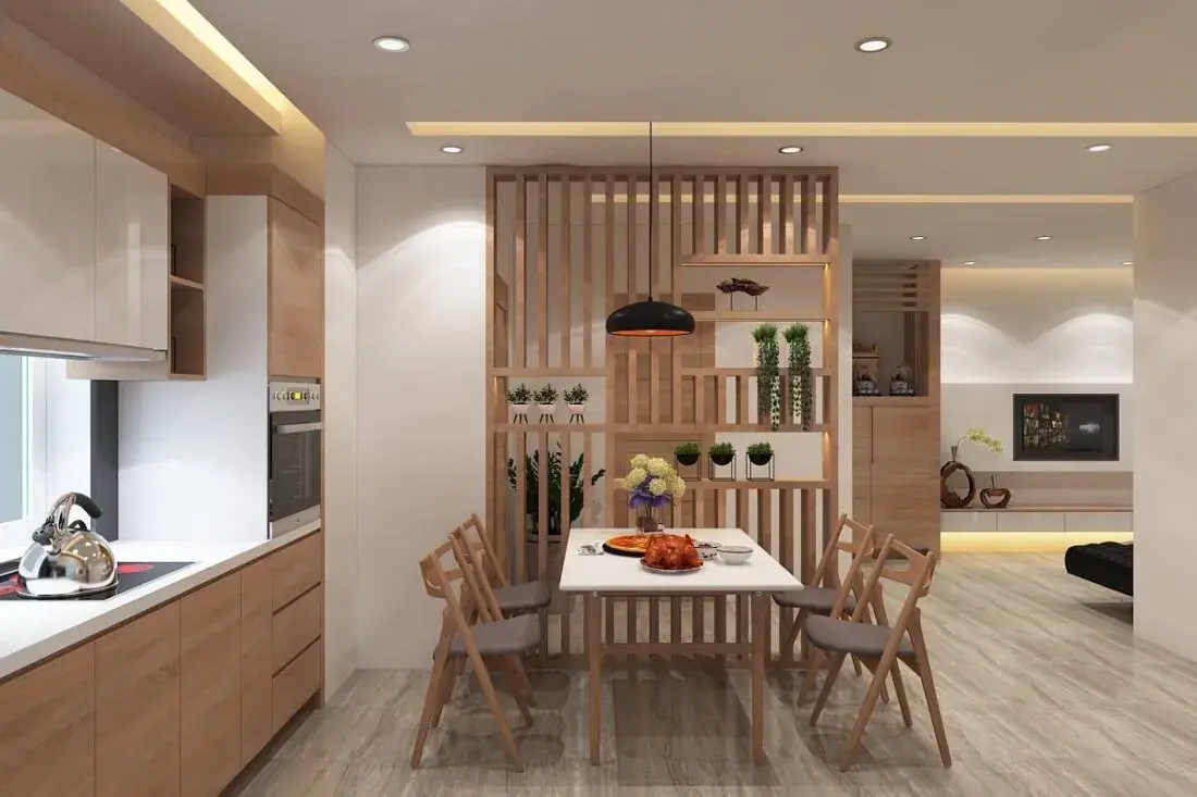 Interior Kitchen – Livingroom 250 Scene