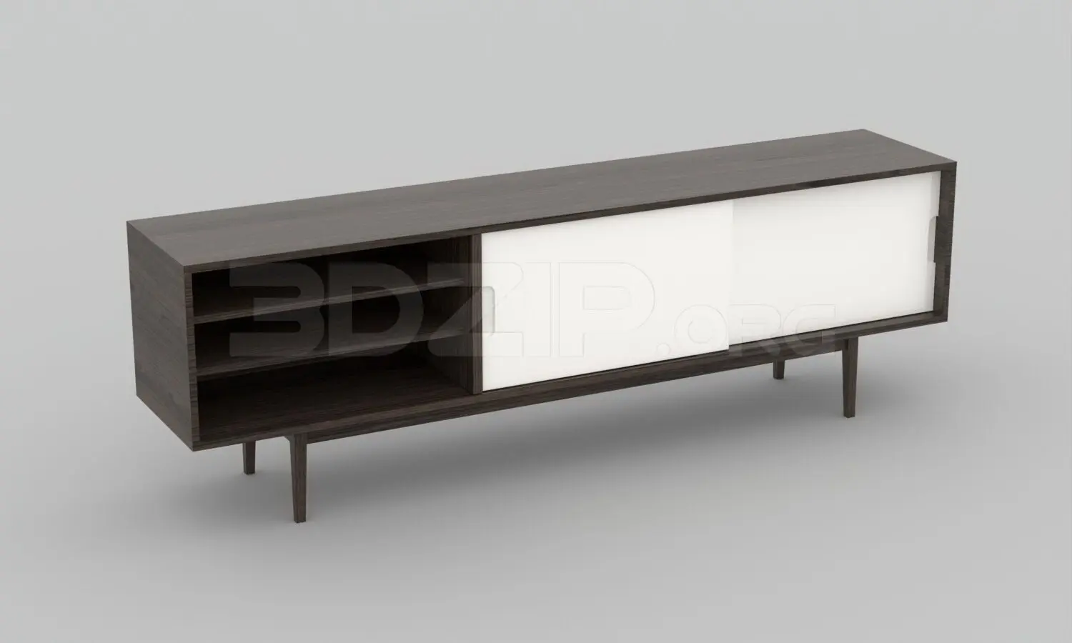 TV Cabinet — preview 1, by Huy Hieu Lee (3dzip, CC0)