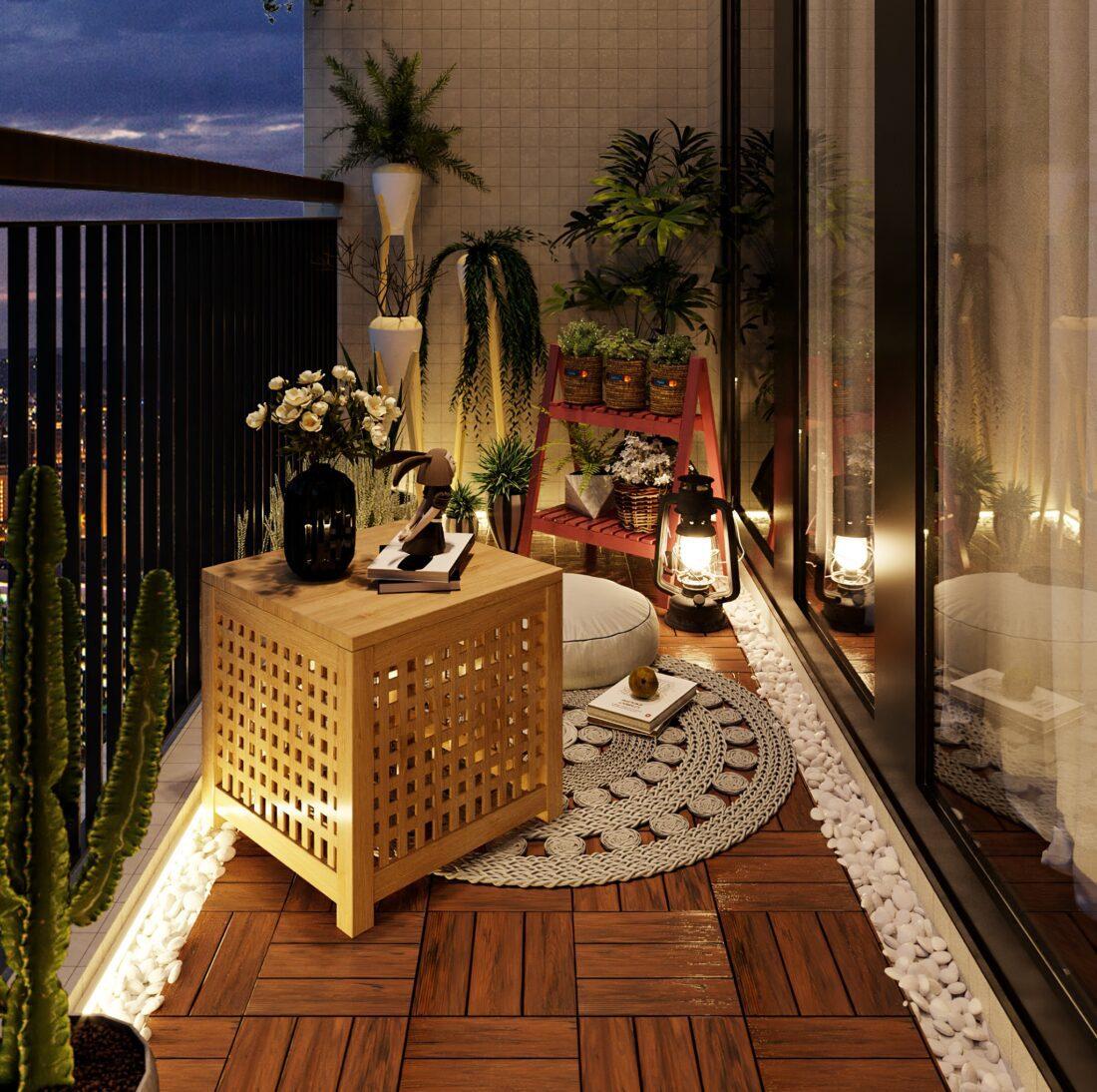 Exterior Balcony 4 Scene