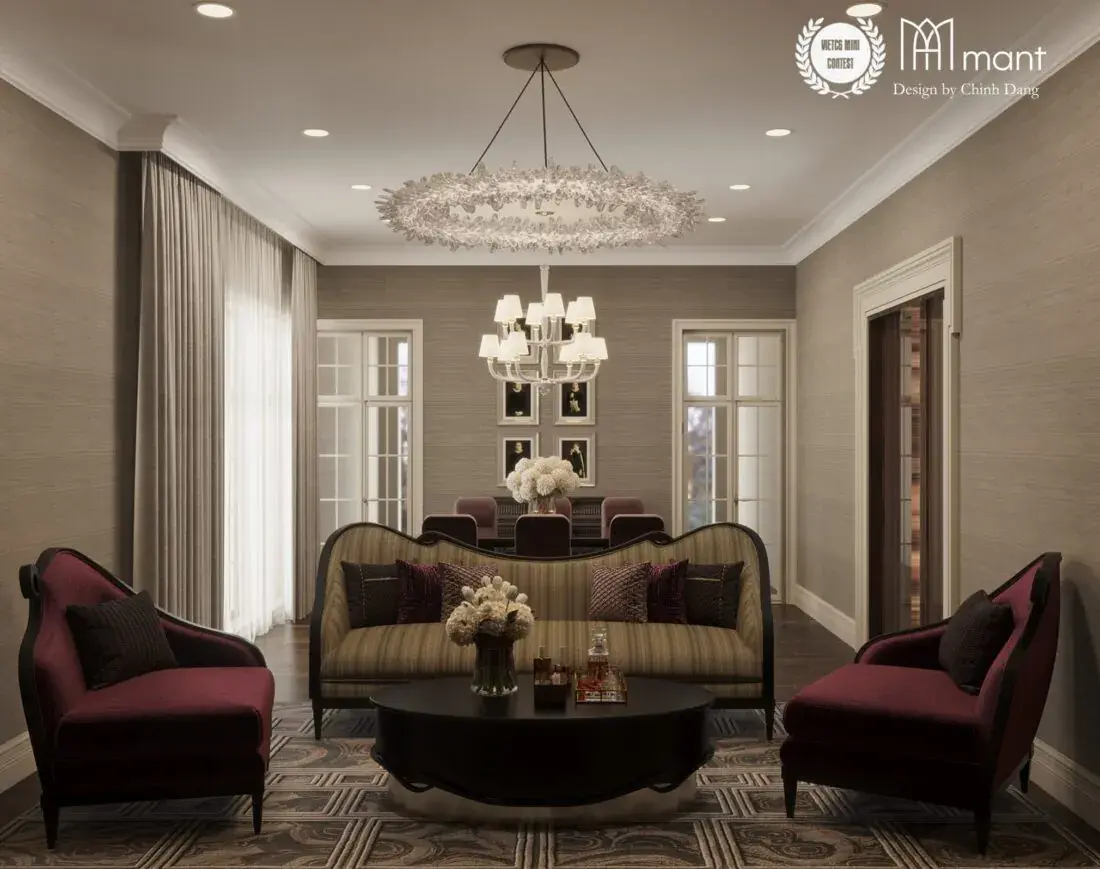 Interior Scenes Model Dining- Livingroom 20