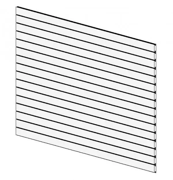 Slatwall Merchandising Panel