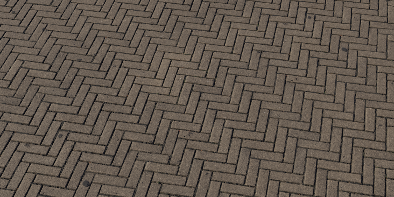 Herringbone Pavement