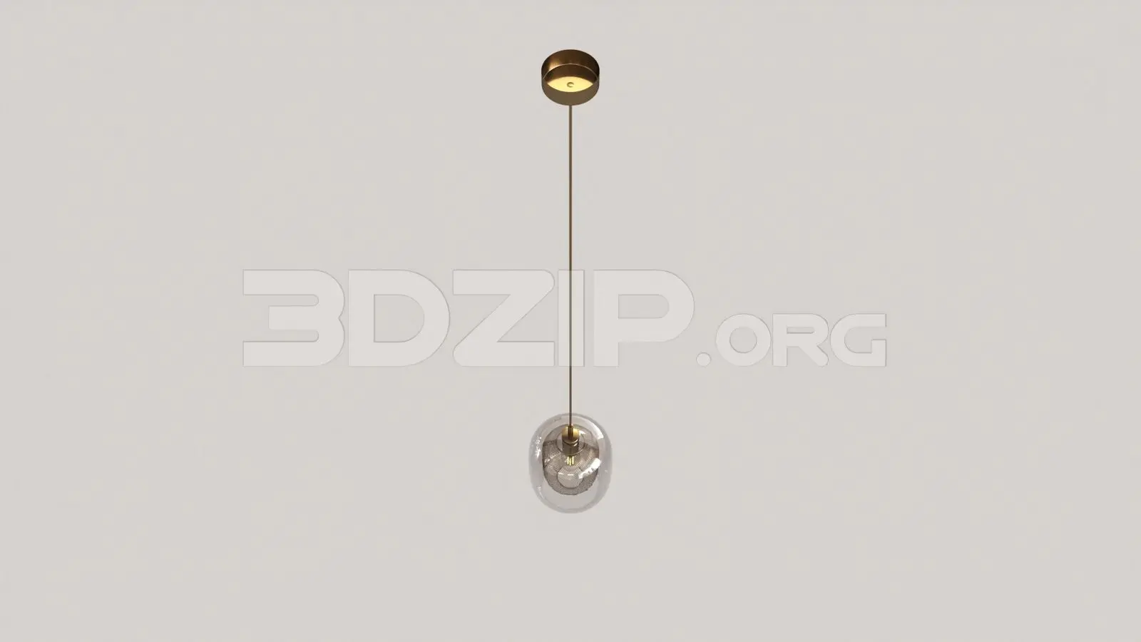 Ceiling Light — preview 1 (3dzip, CC0)
