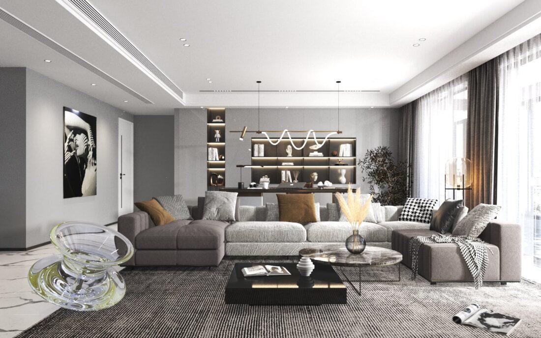 Interior Scene Model Livingroom 583