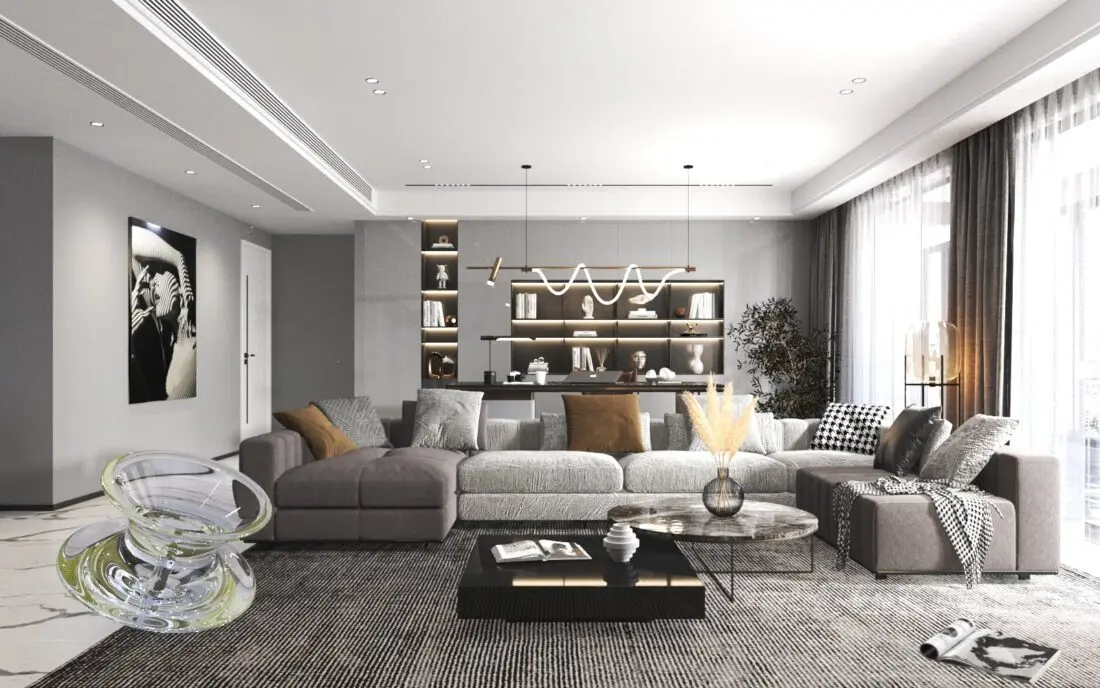 Interior Scene Model Livingroom 583