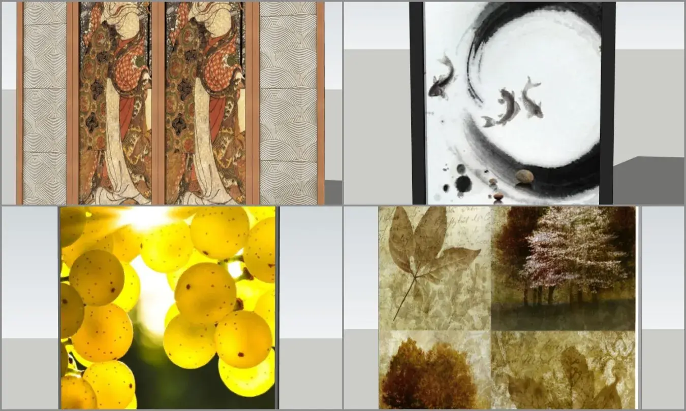 Combo Picture and Paints