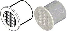 Horizontal Round Exhaust Terminal