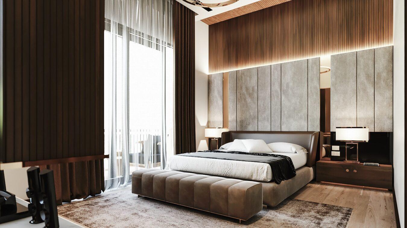 Interior Bedroom Scene