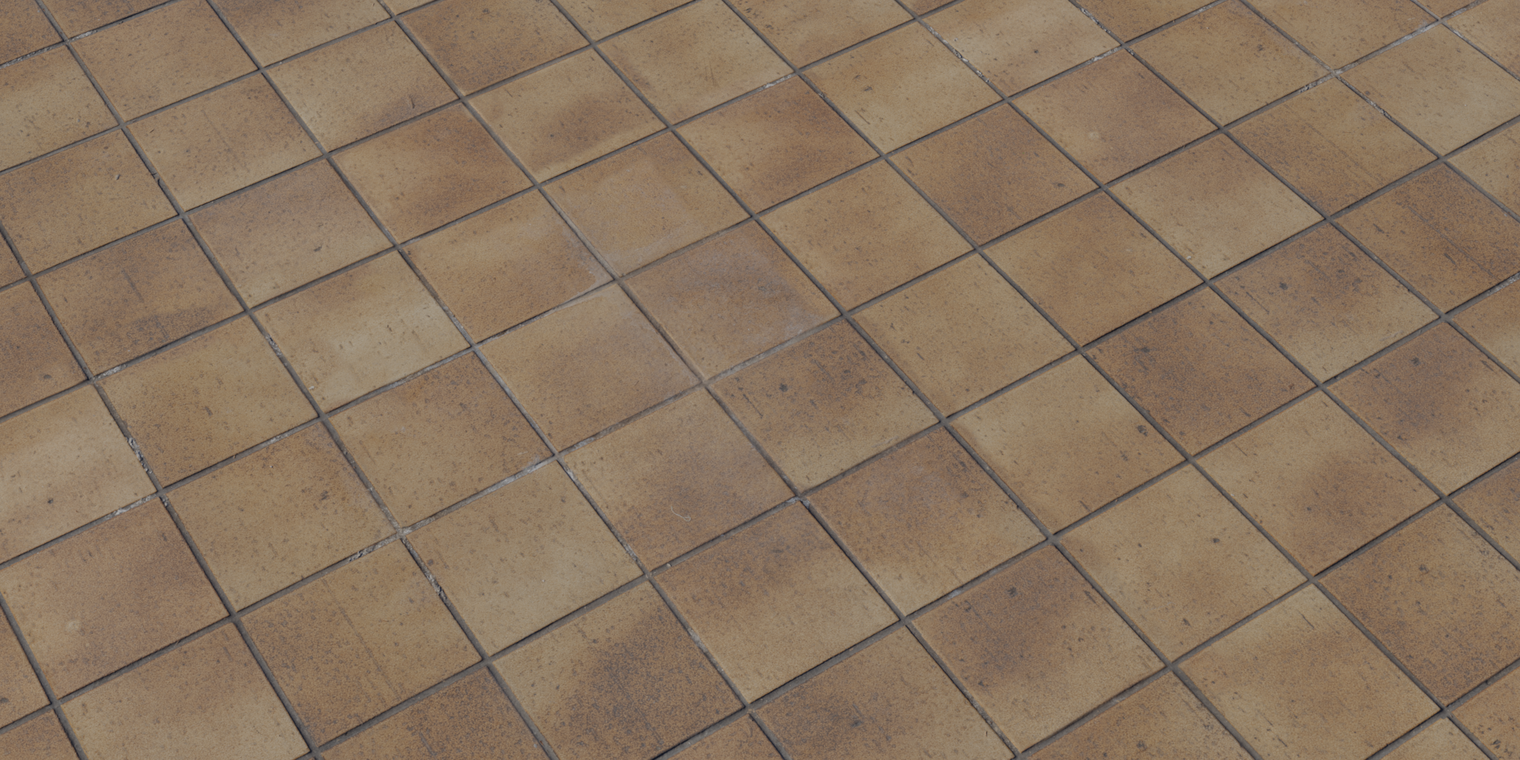 Brown Floor Tilles