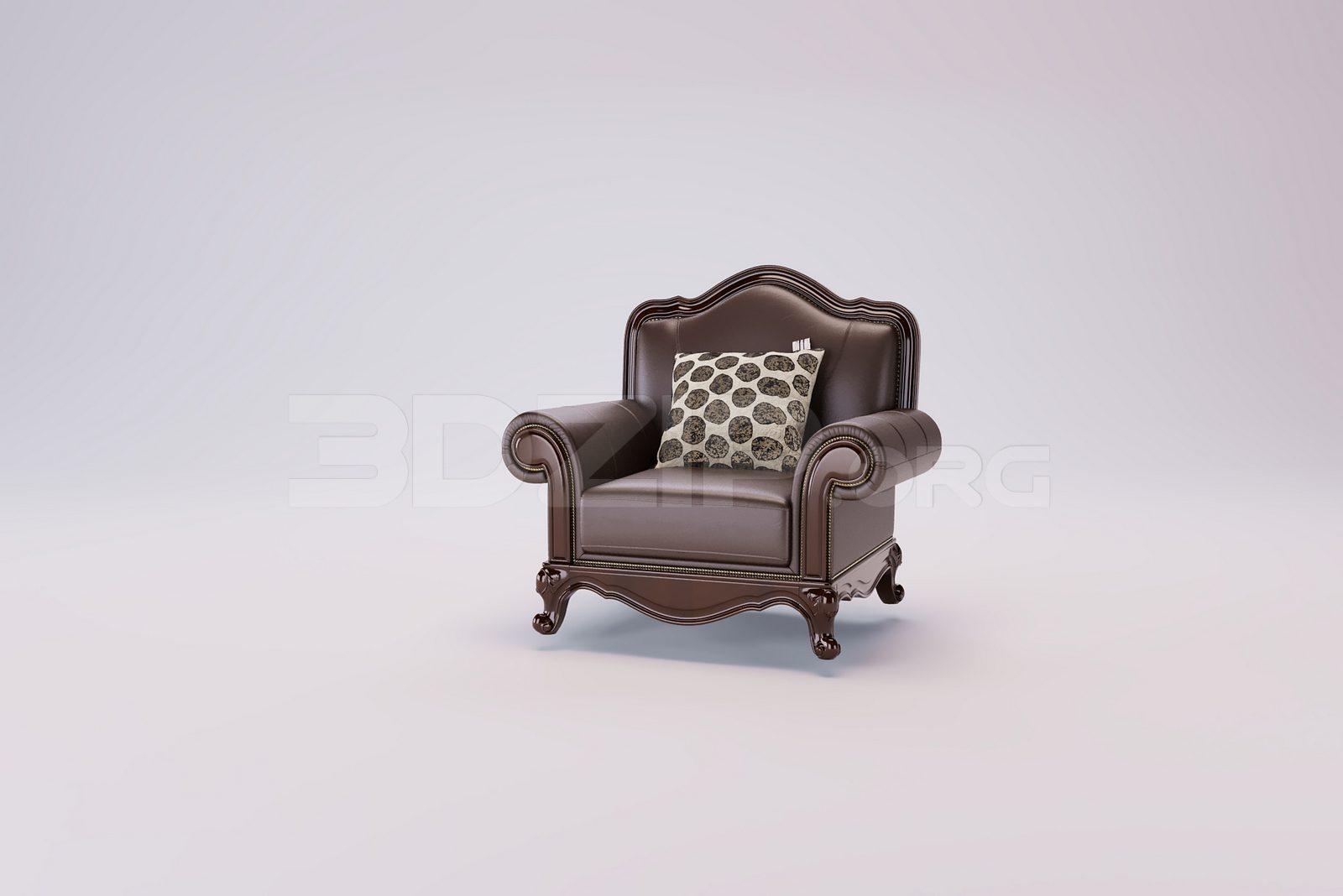 Armchair — preview 1 (3dzip)