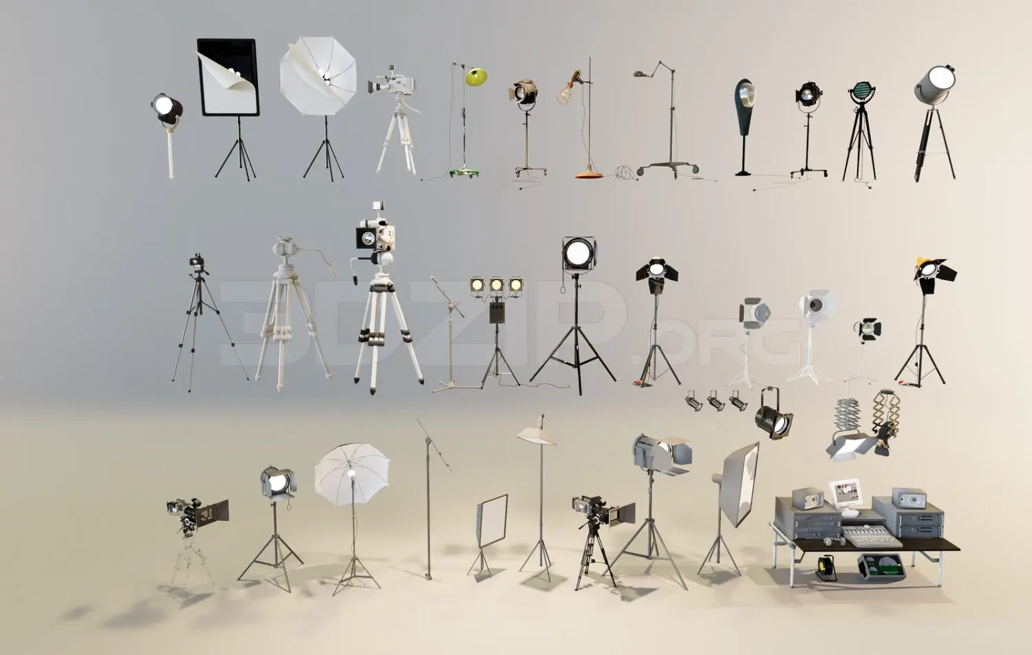 Professional Lighting for photo studios