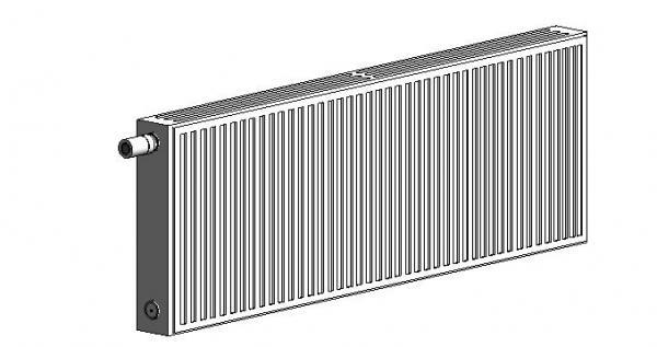 Radiator with thermostat
