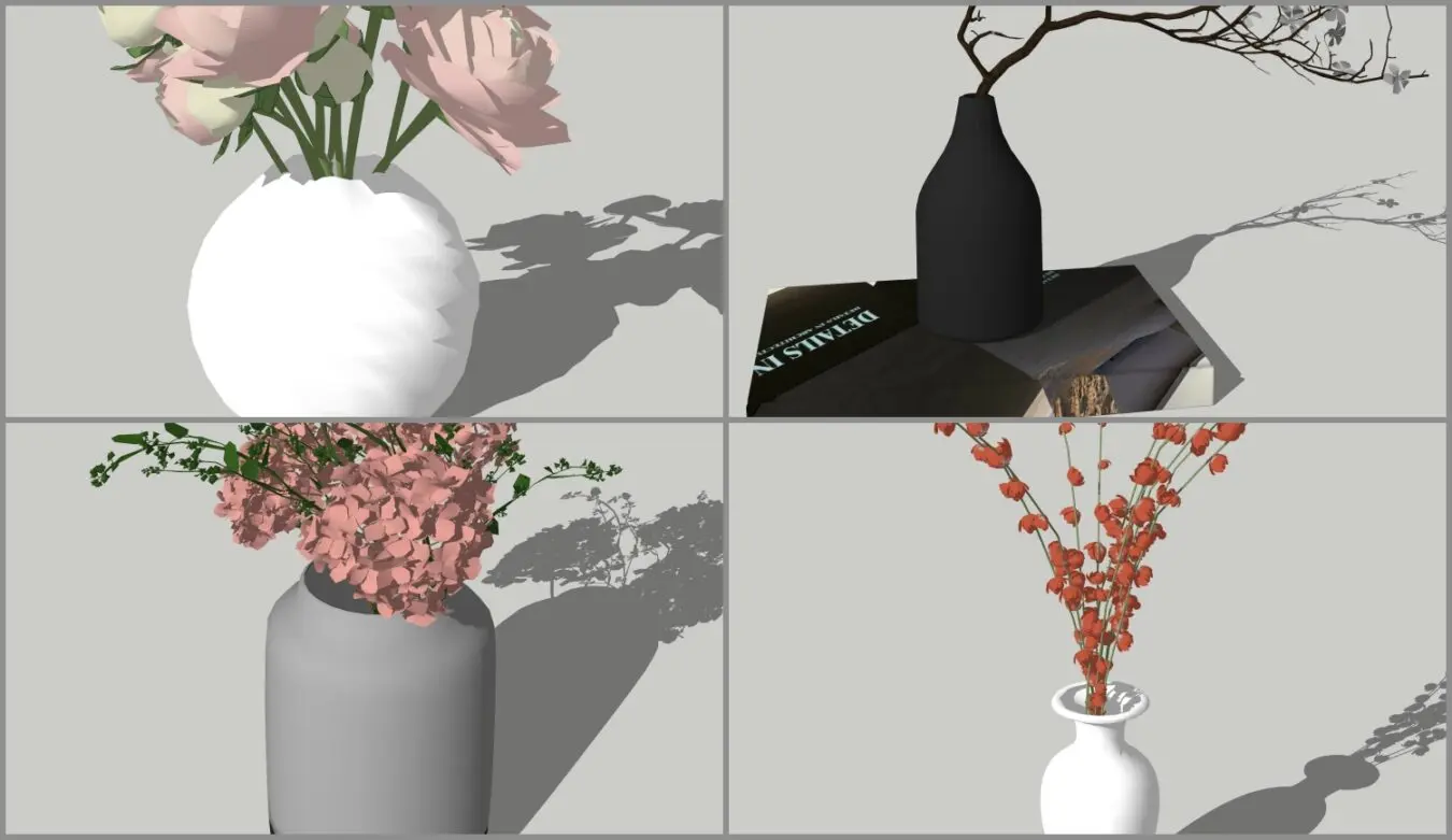 Combo Flower Decor — preview 1 (cgtips)