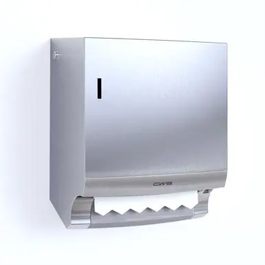 CWS Stainless Steel Paperroll - BIMobject — preview 1, by bIMobject.com (RevitCity, CC0)