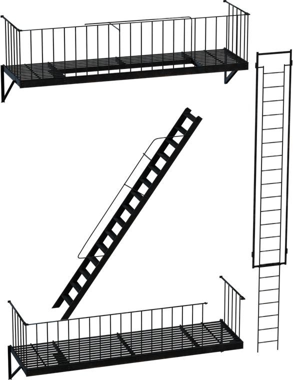 Modular Fire Escape