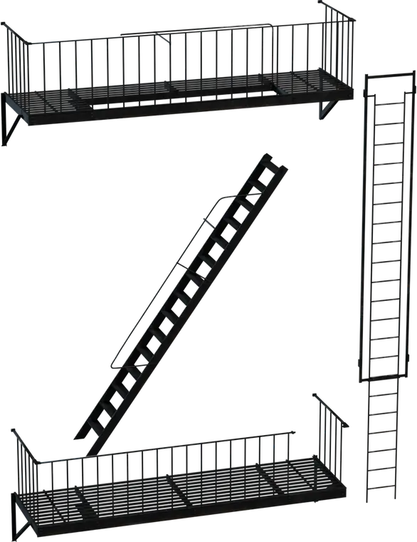 Modular Fire Escape