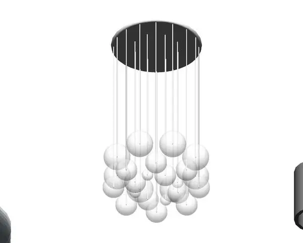 Bubble Chandelier Light Fixture