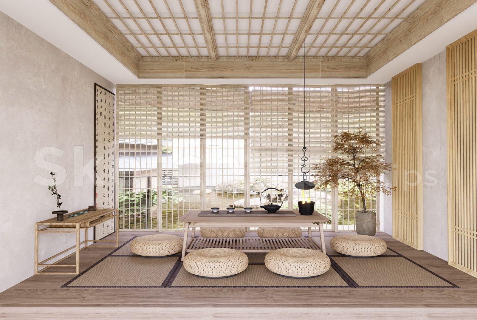 Tea Room Interior