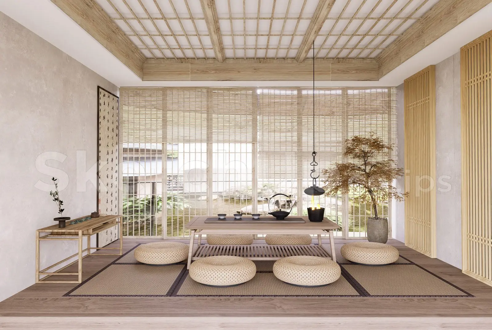 Tea Room Interior