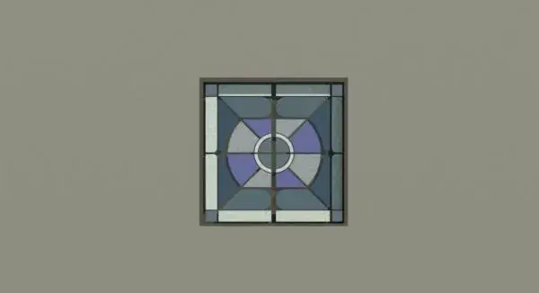 Stained glass window