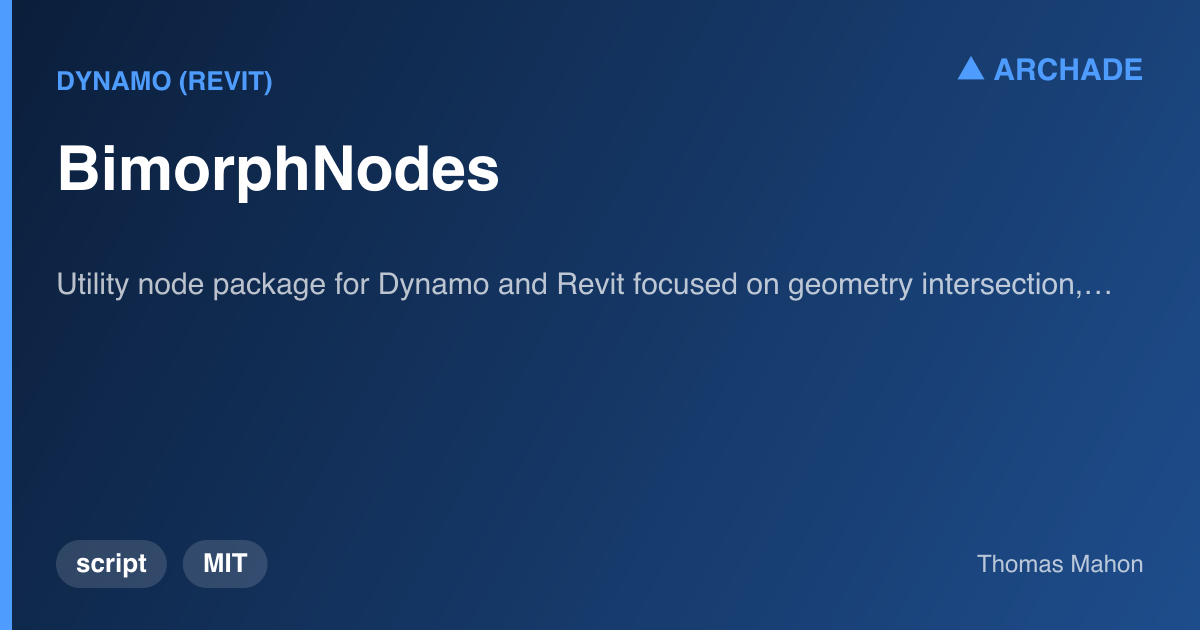 BimorphNodes