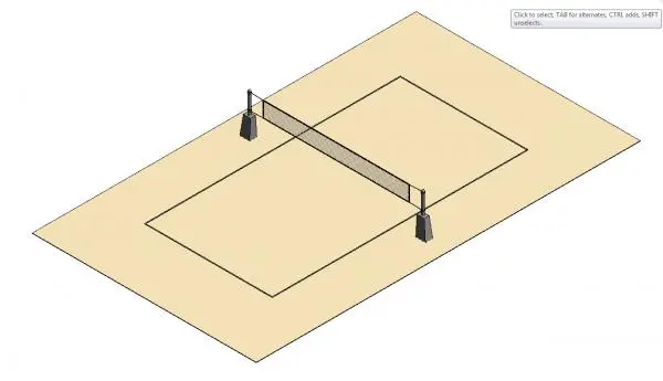 Beach Volleyball Court