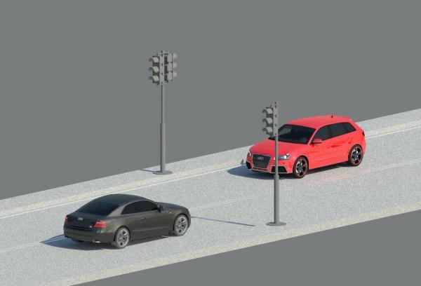 A simple traffic light