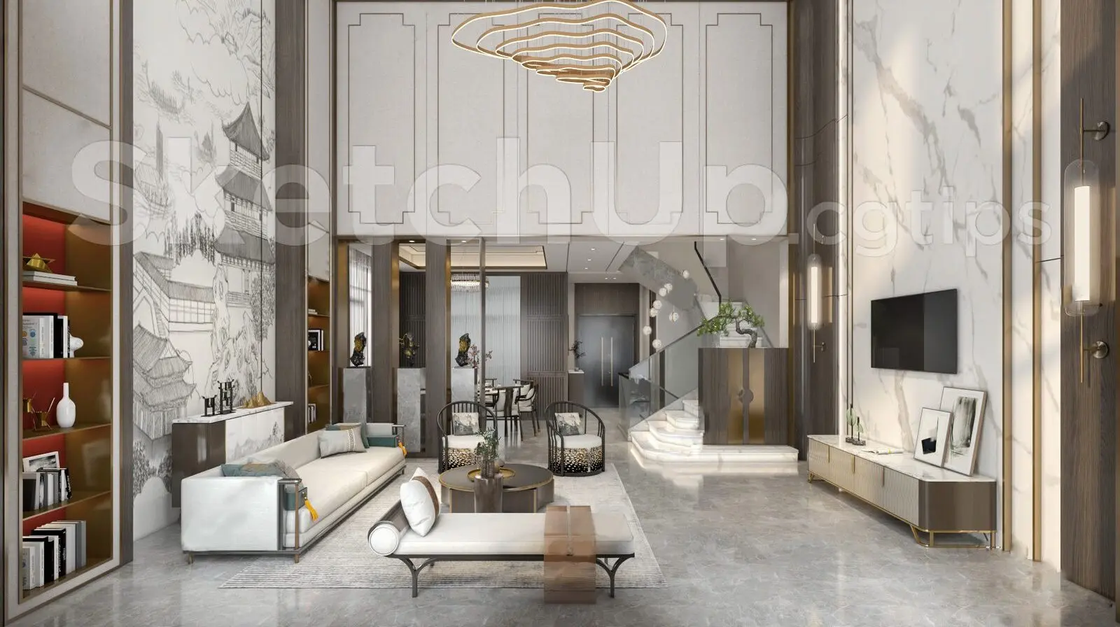 Indochine Living Room Interior