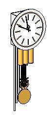 Fancy Lobby Clock
