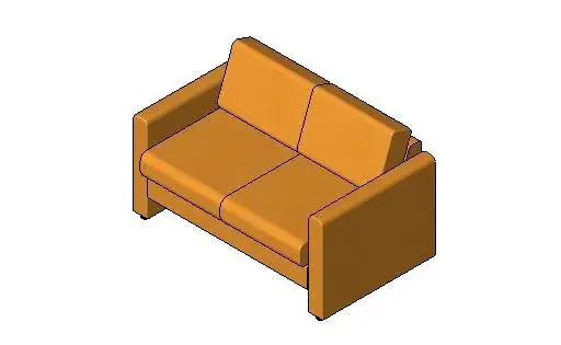 Loveseat - Couch Sofa - Antigua