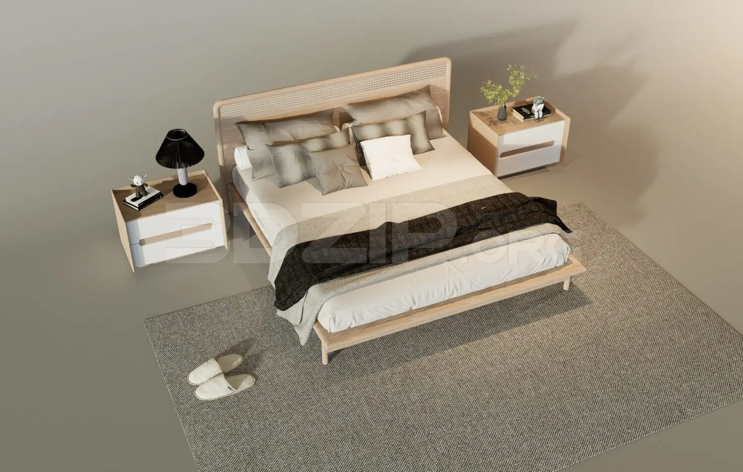 Bed — preview 1 (3dzip)
