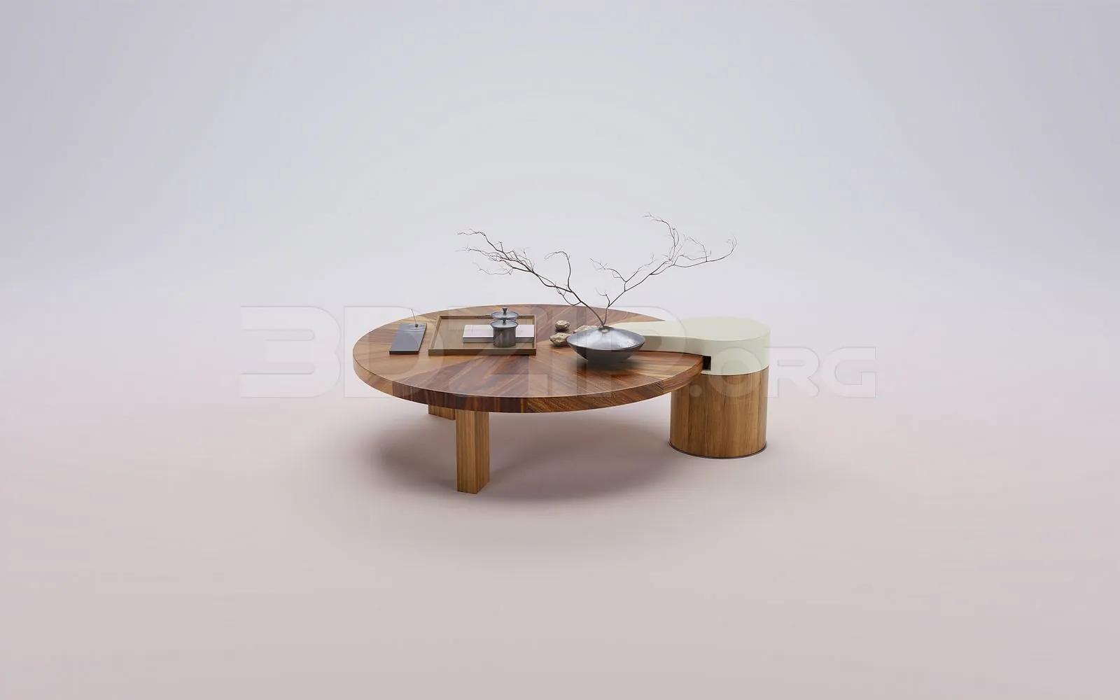 Tea Table Model for Interior Design