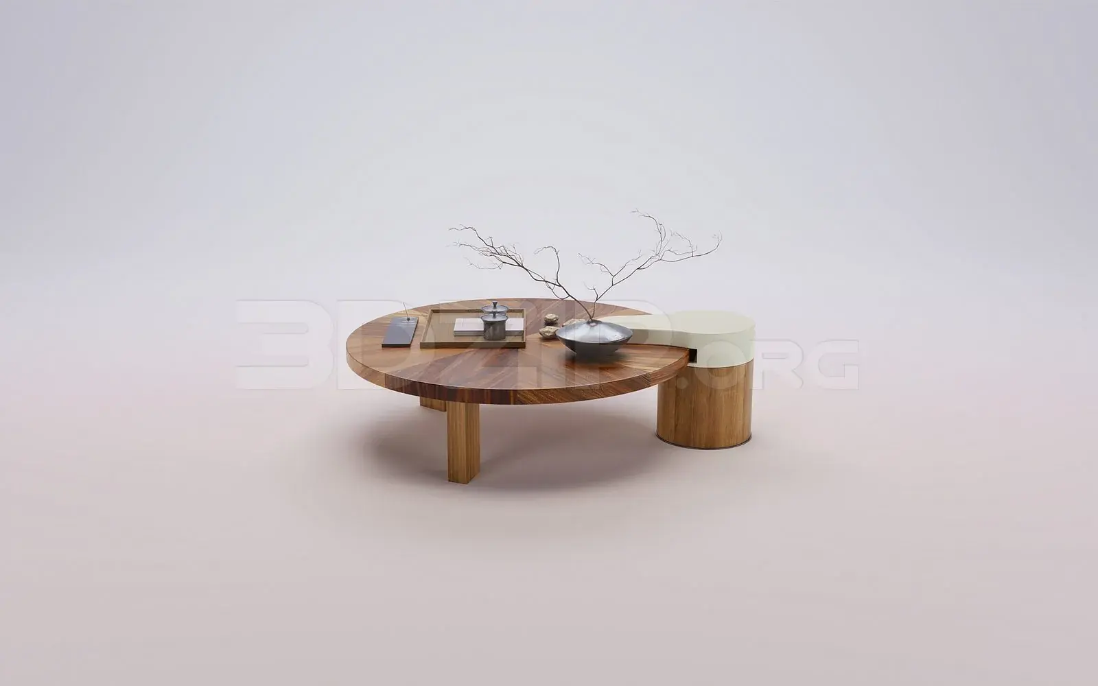 Tea Table Model for Interior Design