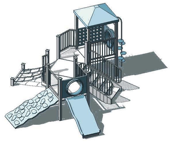 Commerical Playground Set