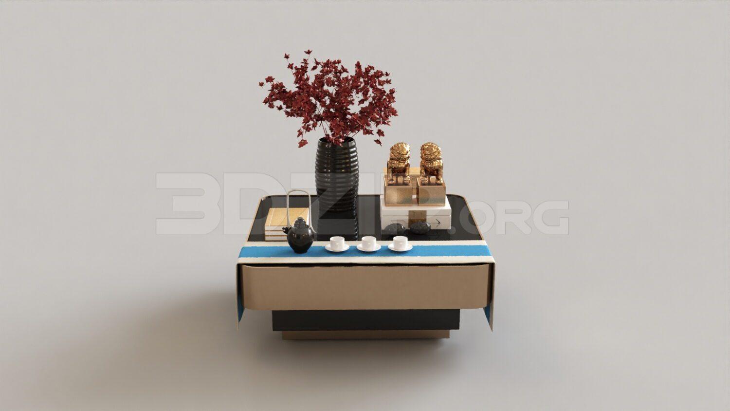 Tea Table — preview 1 (3dzip)