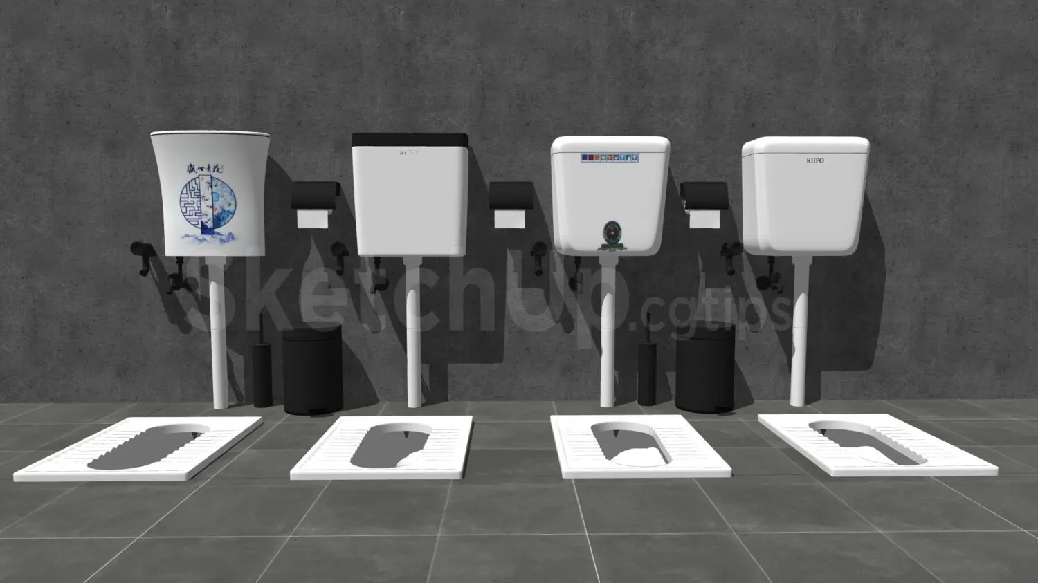 Toilet Bowl — preview 1 (cgtips, CC0)