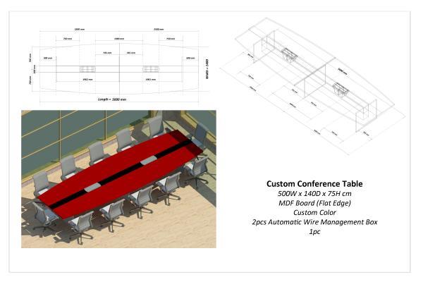 Custom Conference Table