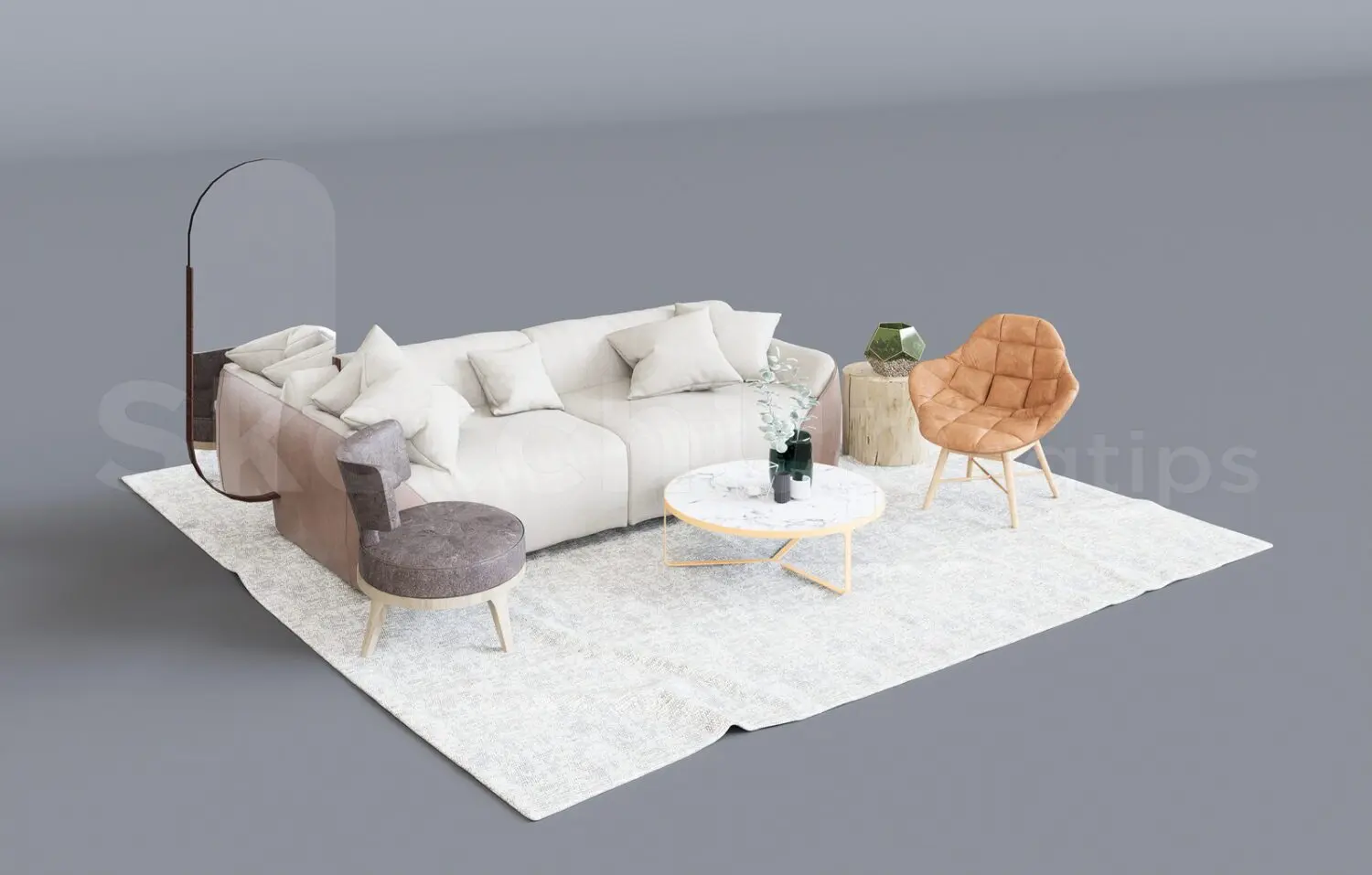 Sofa — preview 1 (cgtips, CC0)