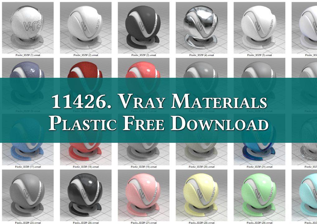 Vray Materials Plastic