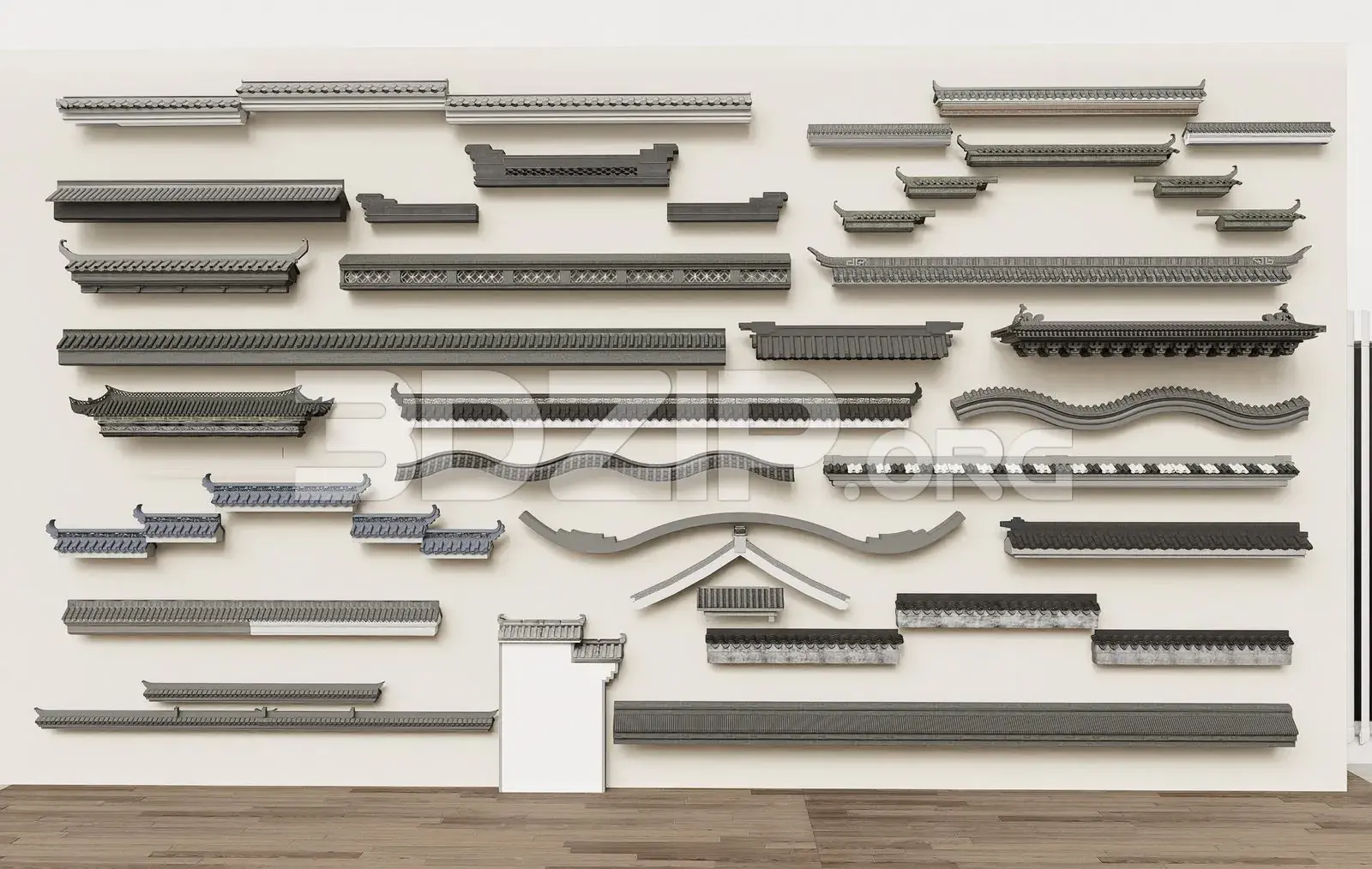 Traditional Asian Roof Collection