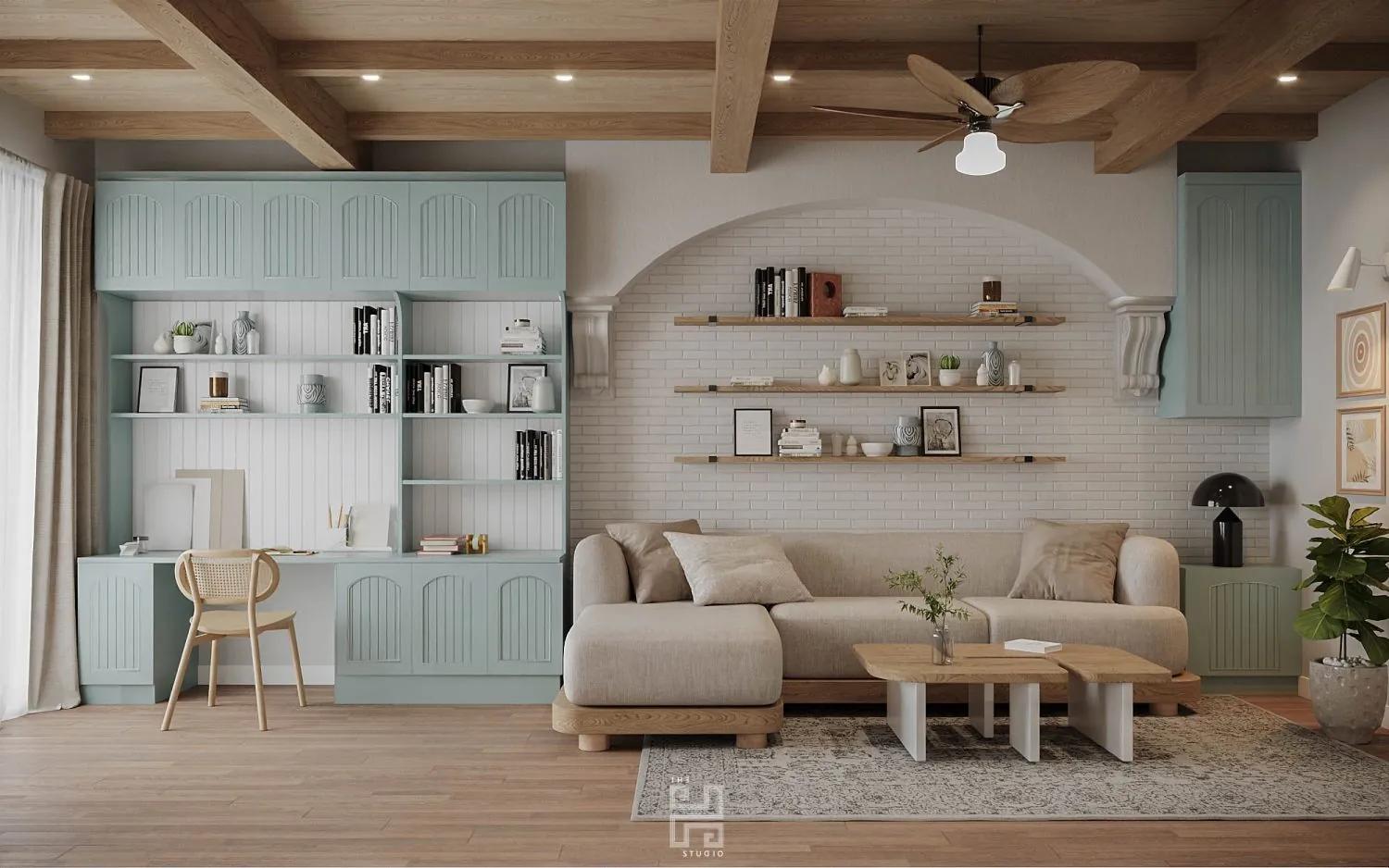 Living Room – Kitchen Interior
