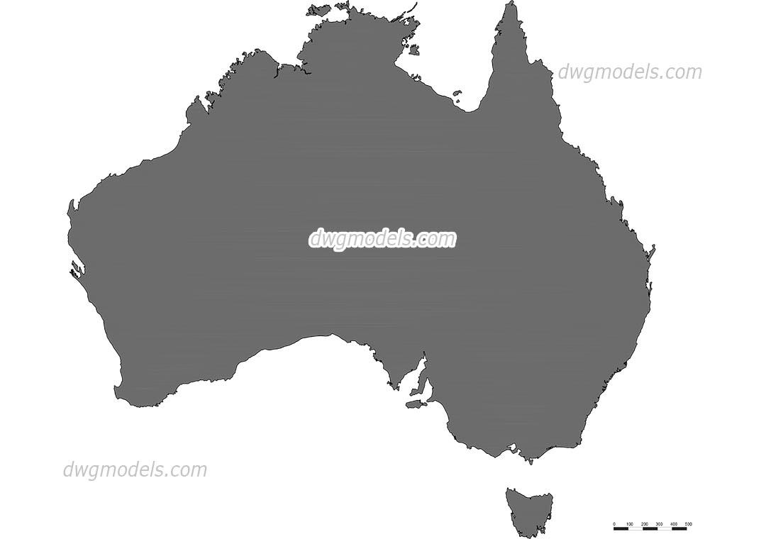 Map of Australia