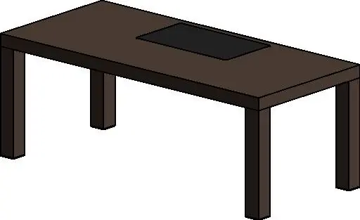 Executive Desk — preview 1, by bethel (RevitCity, CC0)