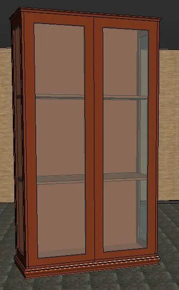 Glass Display Cabinet