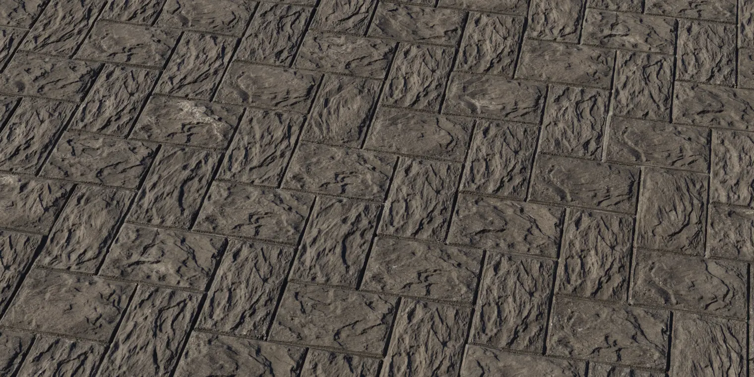 Herringbone Concrete Tile 2