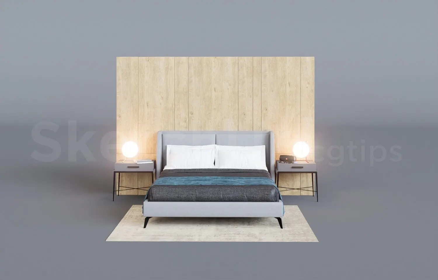 Bed — preview 1 (cgtips, CC0)
