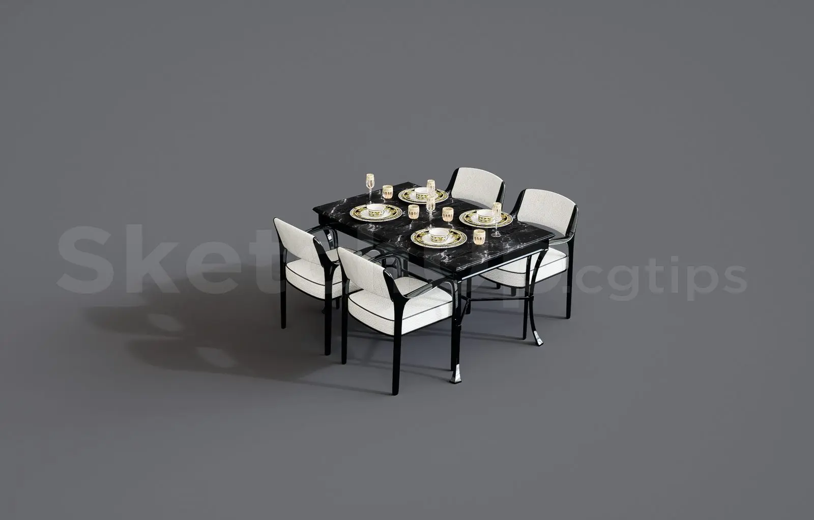 Dining Table — preview 1 (cgtips, CC0)