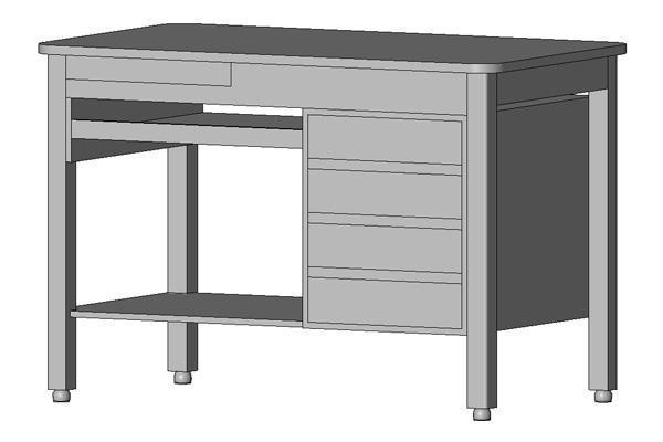 Computer Table Cum General Table